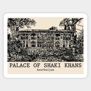 Palace of Shaki Khans - Azerbaijan Sticker